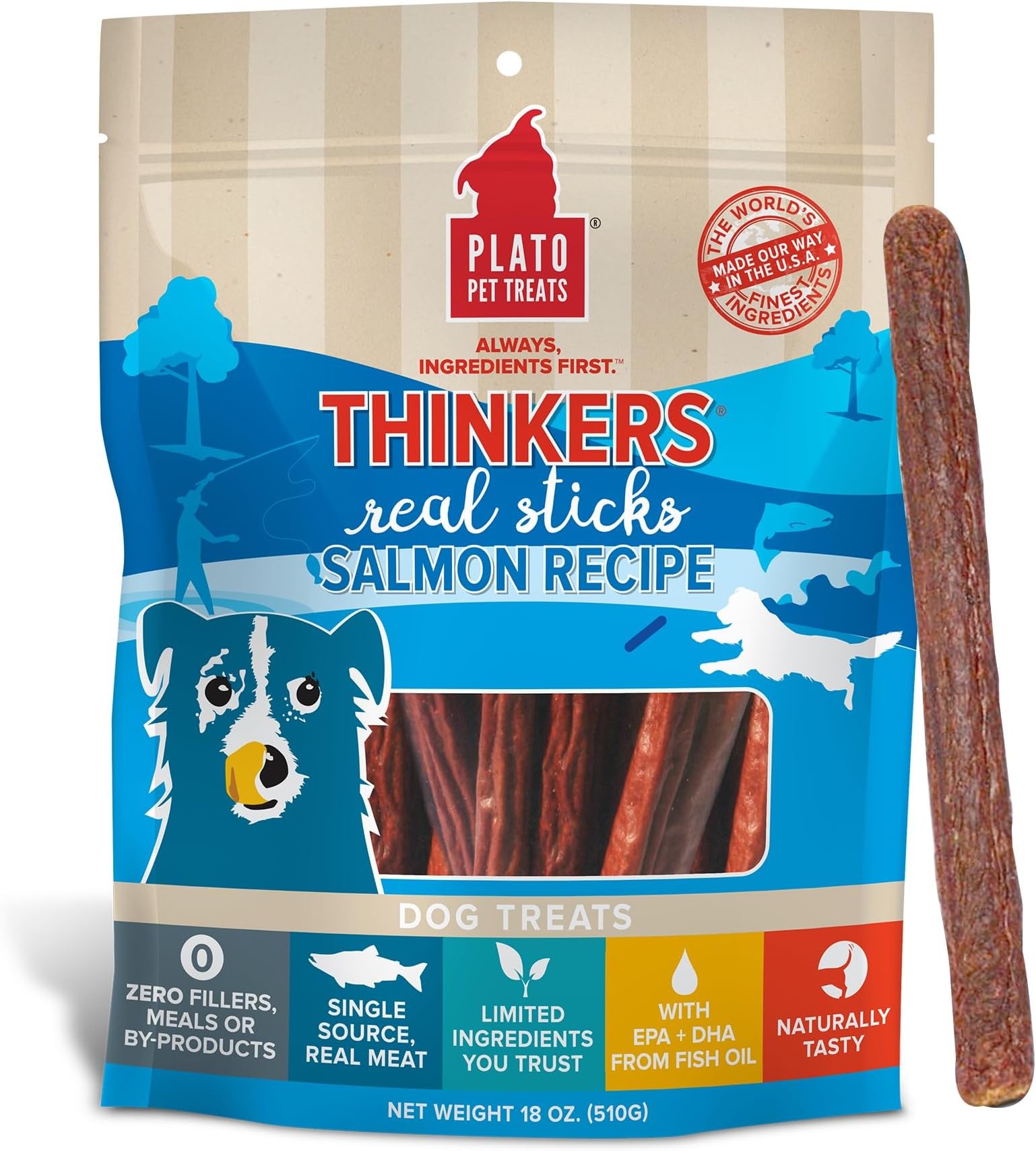Thinkers Salmon 18oz