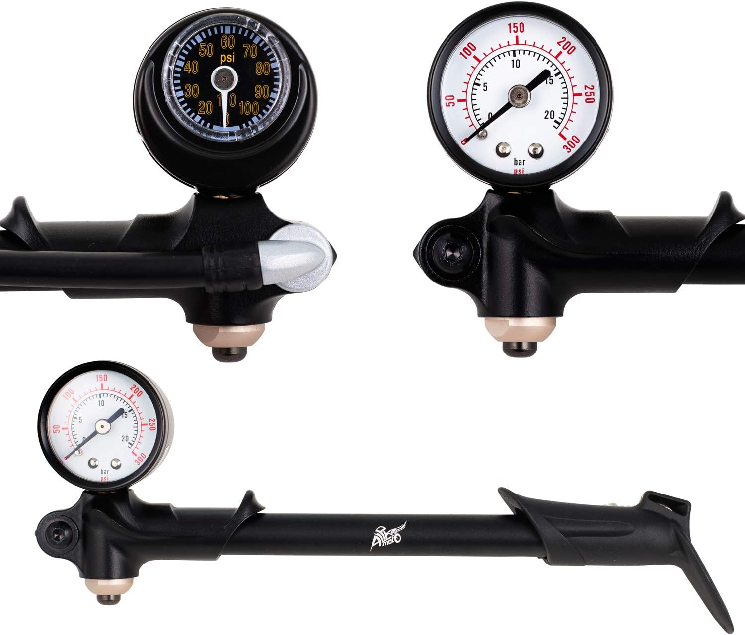 ALPHA MOTO Air Shock Dual Pump 0~300psi & 0~110psi Armenia | Ubuy