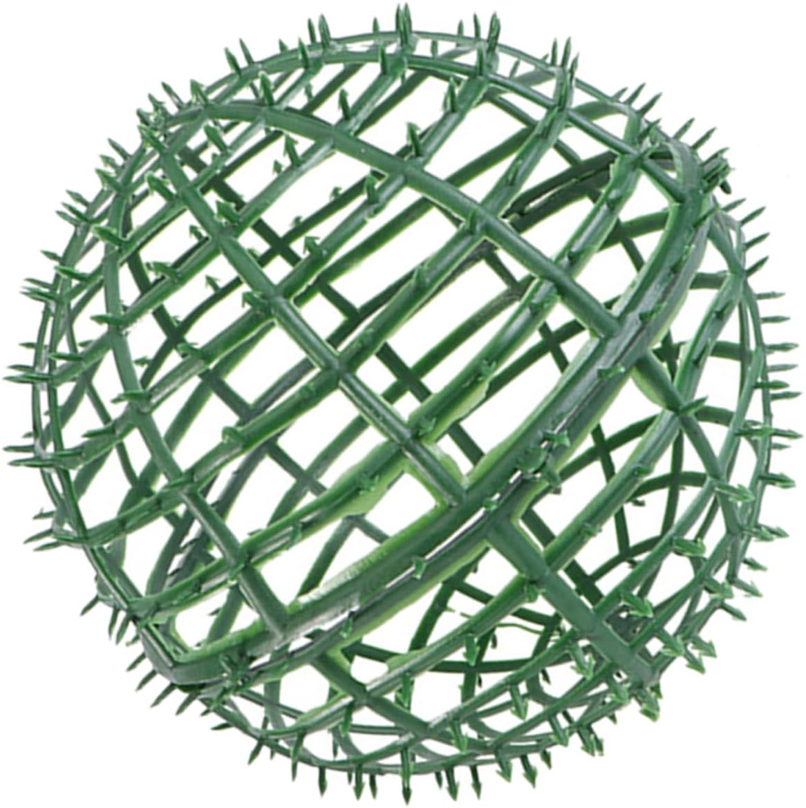 Topiary Ball Support Cage Plastic Plant Frame for Artificial Plants Faux Grass Ball Rack for Wedding Home Decor Easy Installation Reusable DIY Supplies