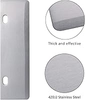 Vista 4 de Rascadores de parrilla de repuesto de cuchillas resistentes de óxido para parrilla, herramientas y accesorios para barbacoa al aire libre