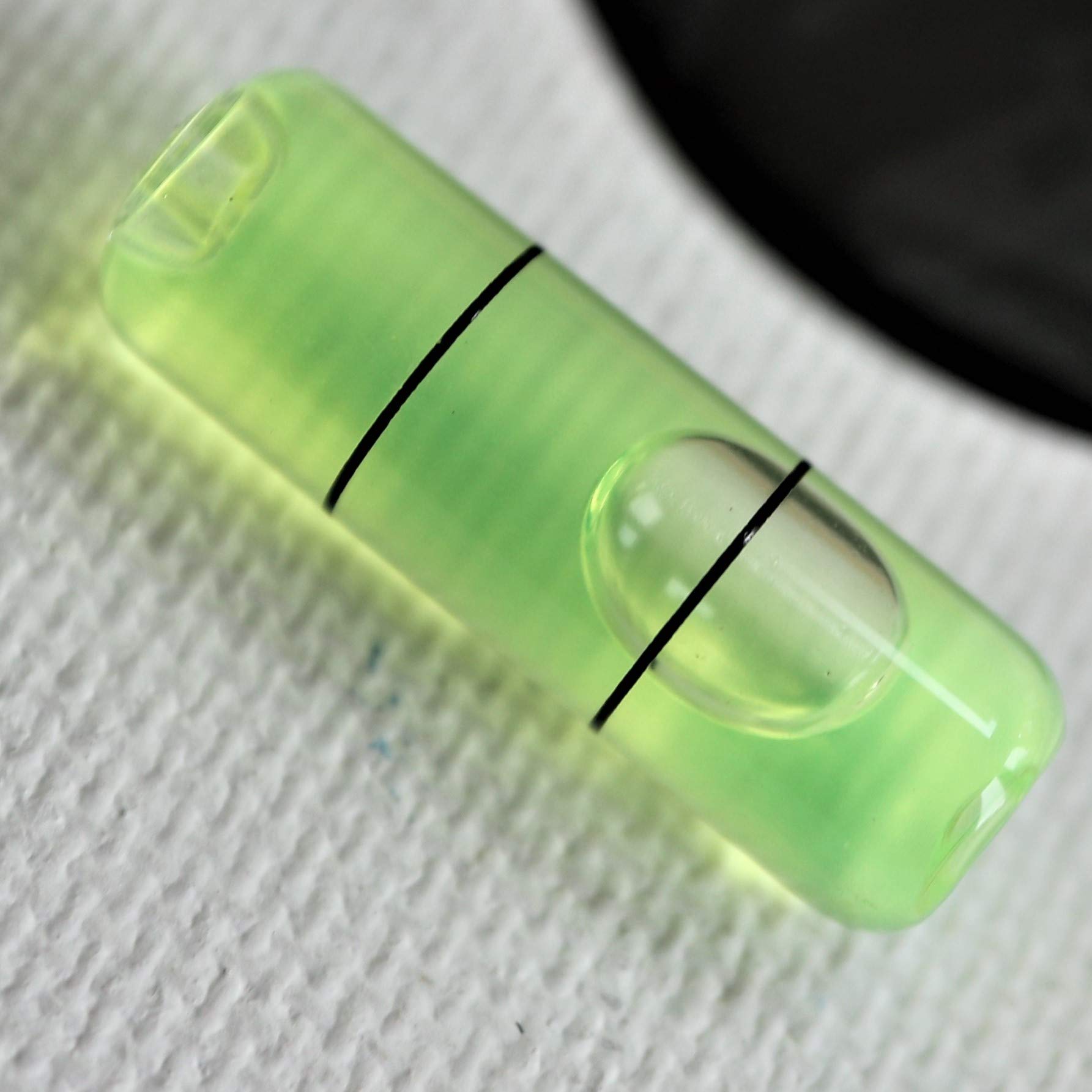 Caterpillar Red Replacement Level Glass Vial, Spirit Bubble Level, no Nib, Accurate, Green, 25mm x 8mm RGV-258-G