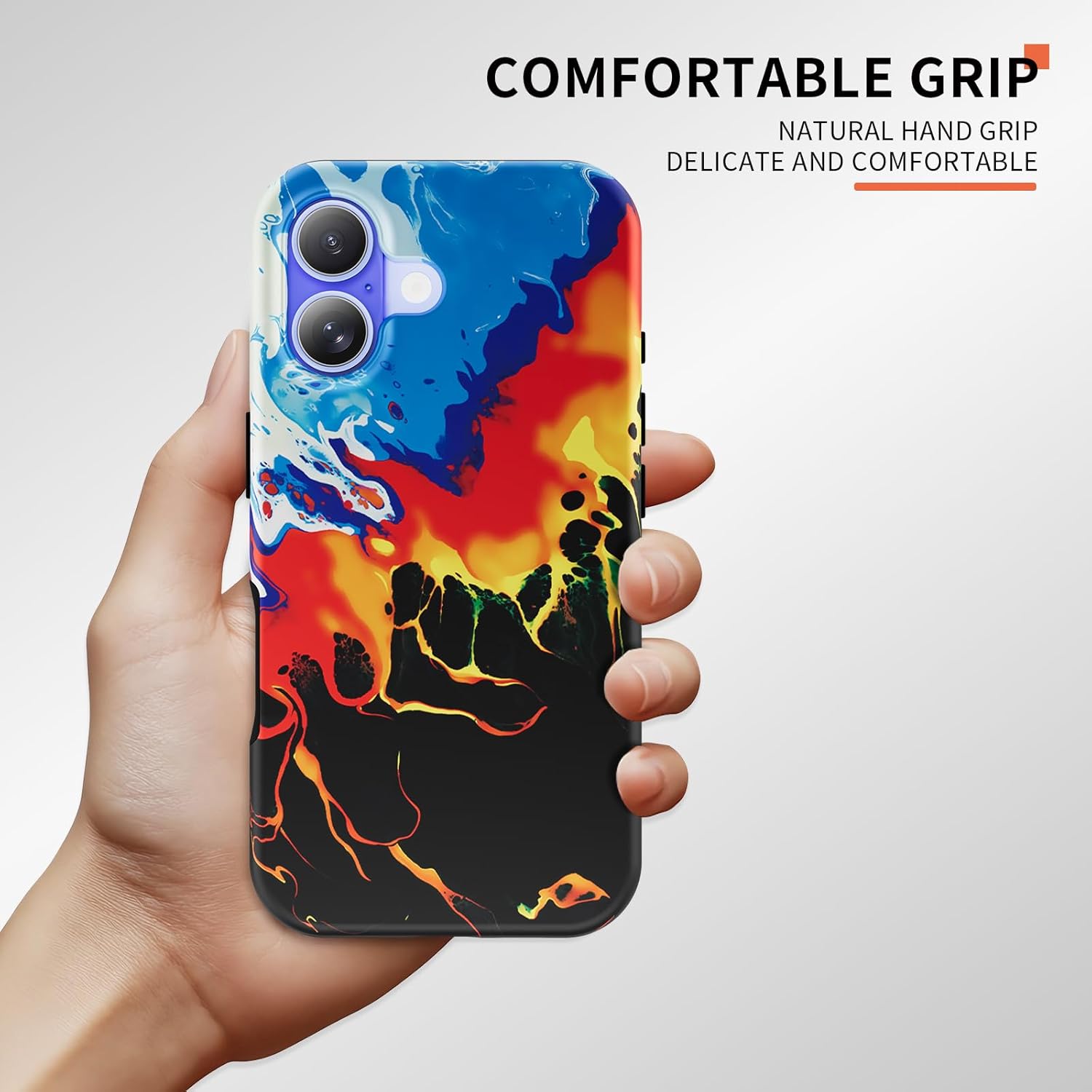 5pieces Sublimation Phone Cases for iPhone 16 Series Heat Transfer Phone Case Sublimation Blanks DIY Customizable Cover Coated 2in1 (Matte, Compatible with iPhone 16)
