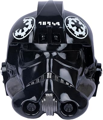Imperial Fighter Pilot Helmet Mask Costume Props for Adult Halloween Role Play Tie Fighter Pilot