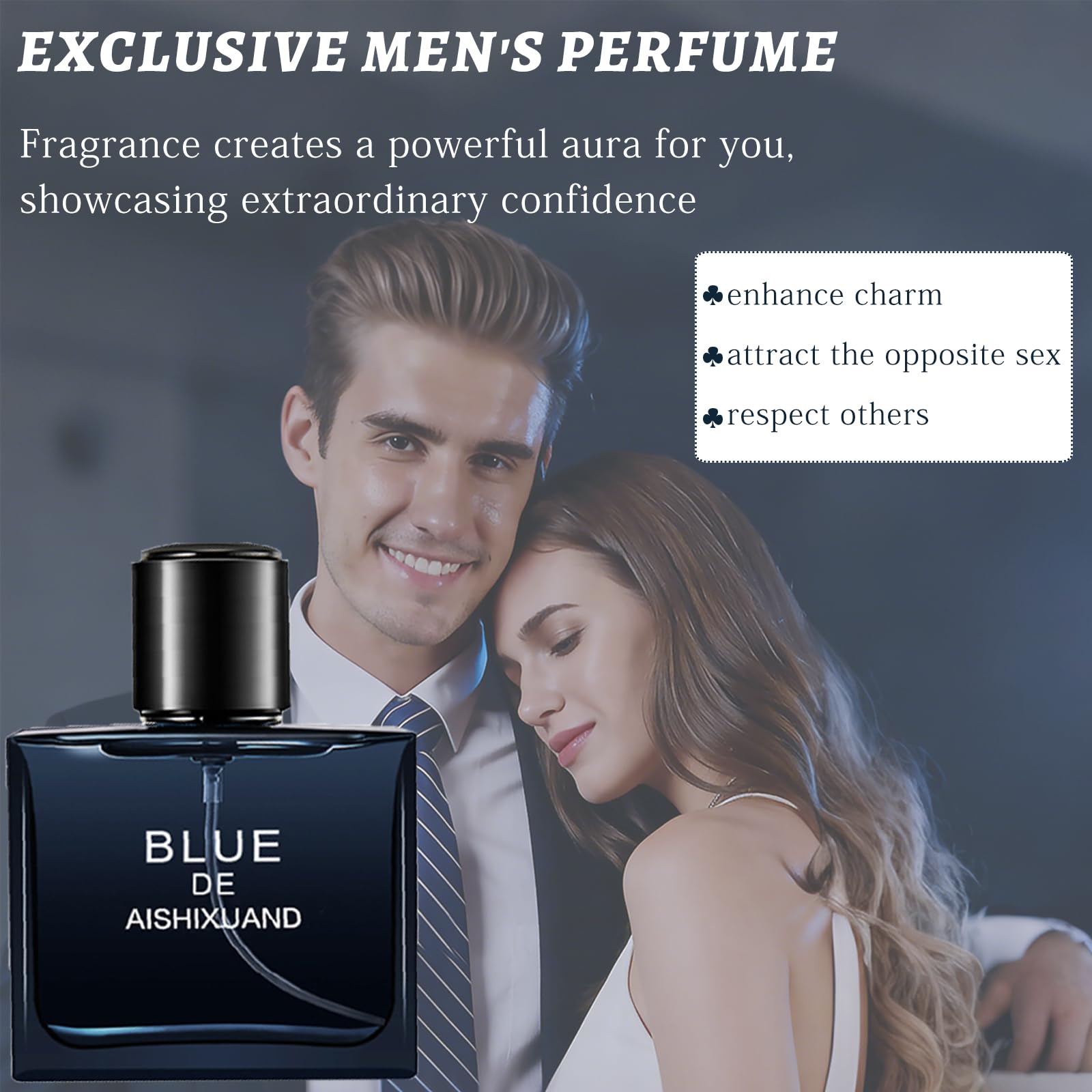 Eau De Toilette Spray Per Uomo 50 Ml Eau De Toilette Profumo Di Feromoni a Lunga Durata Per Uomos Profumo Seducente Ai Feromoni Da Uomo- Che Attirano Le Donne Aumenta La Fiducia e Il Fascino