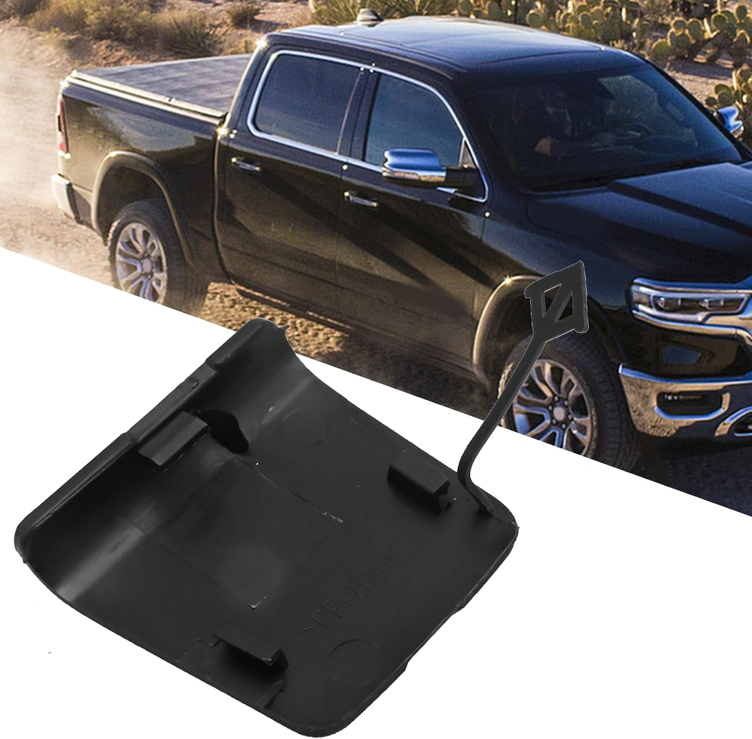 68299112AC Spare Tire Winch Cover, Replacement for Dodge Ram 1500 DT (New Body Style) 2019 2020 2021 2022, Replaces 68299112AC