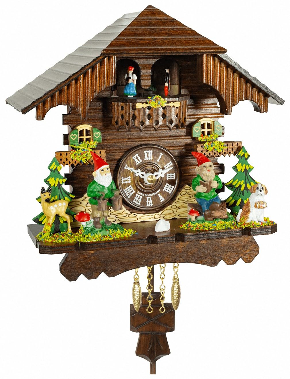Reloj de la Selva Negra en miniatura Trenkle como regalo nostálgico original