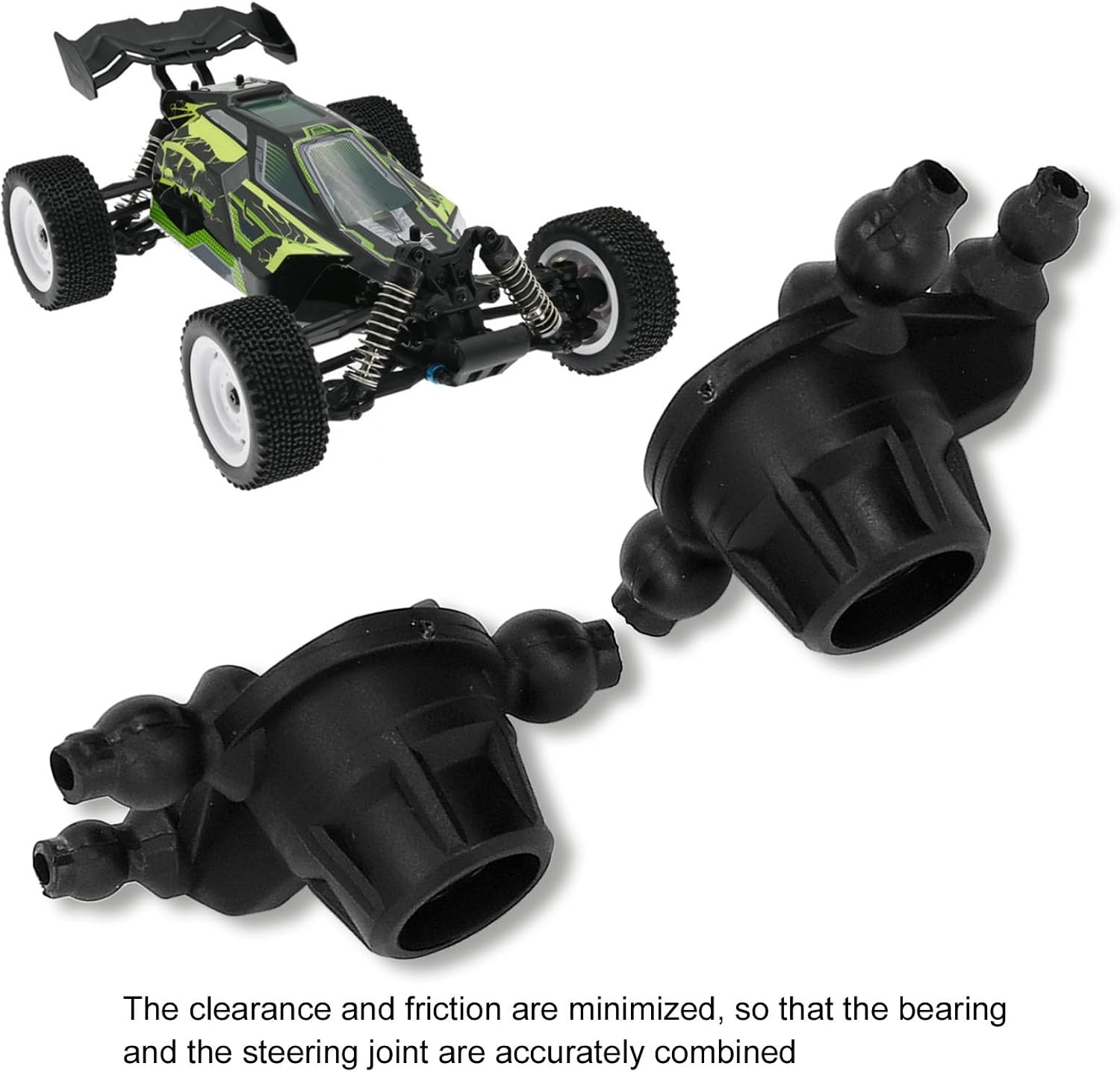 Horoper RC Steering Cup, 2Pcs RC Car Steering Cup for SCY 16101 16102 16103 16201 1/16 RC Car Upgrade Parts Accessories
