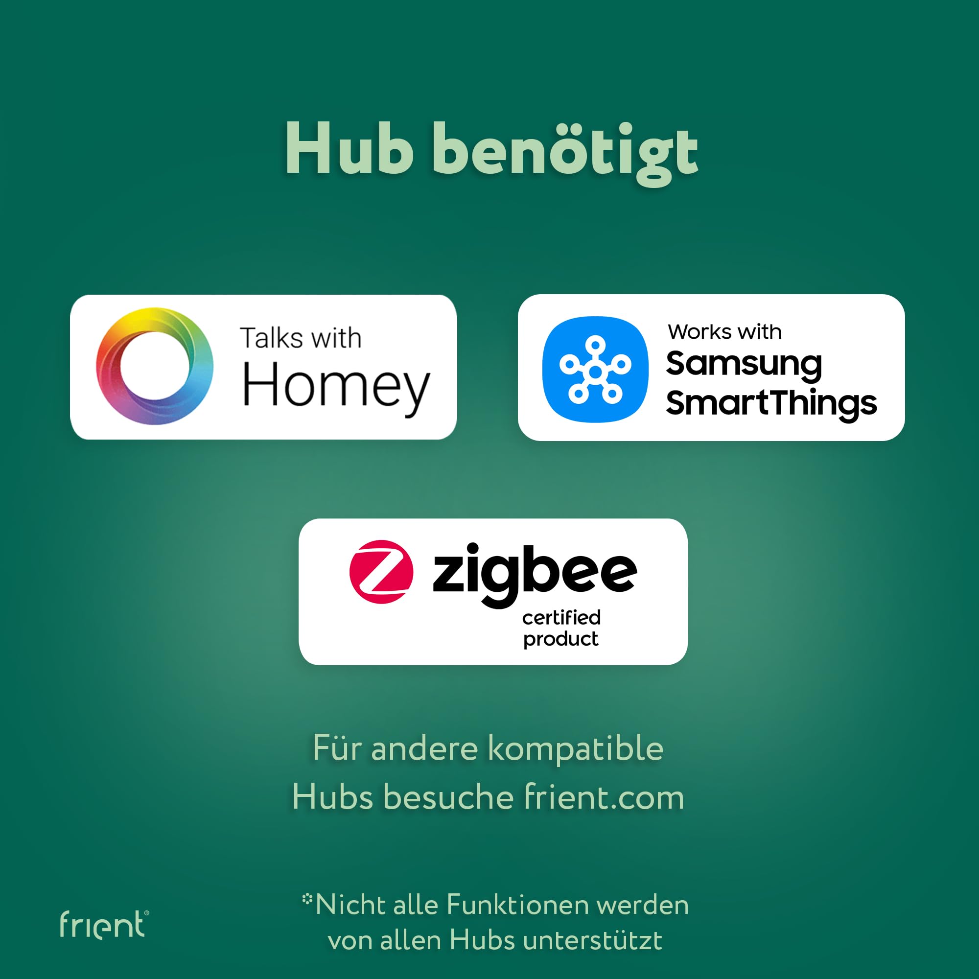 frient Zigbee Range Extender - Signalverstärker für SmartThings & Homey