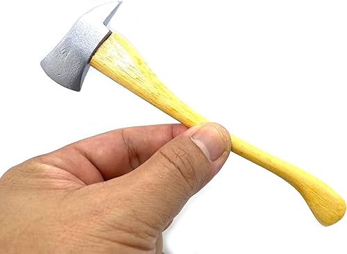 Miniatura 6 de JKK Hacha de bombero a escala 1/6 hecha a mano para figura de acción de 12 pulgadas