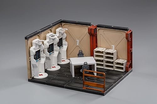 Miniatura 37 de 1/18 JoyToy Building Depot: Watch Tower modelo militar de juguete para figuras de acción JoyToy escala 1/18 Ver Torre