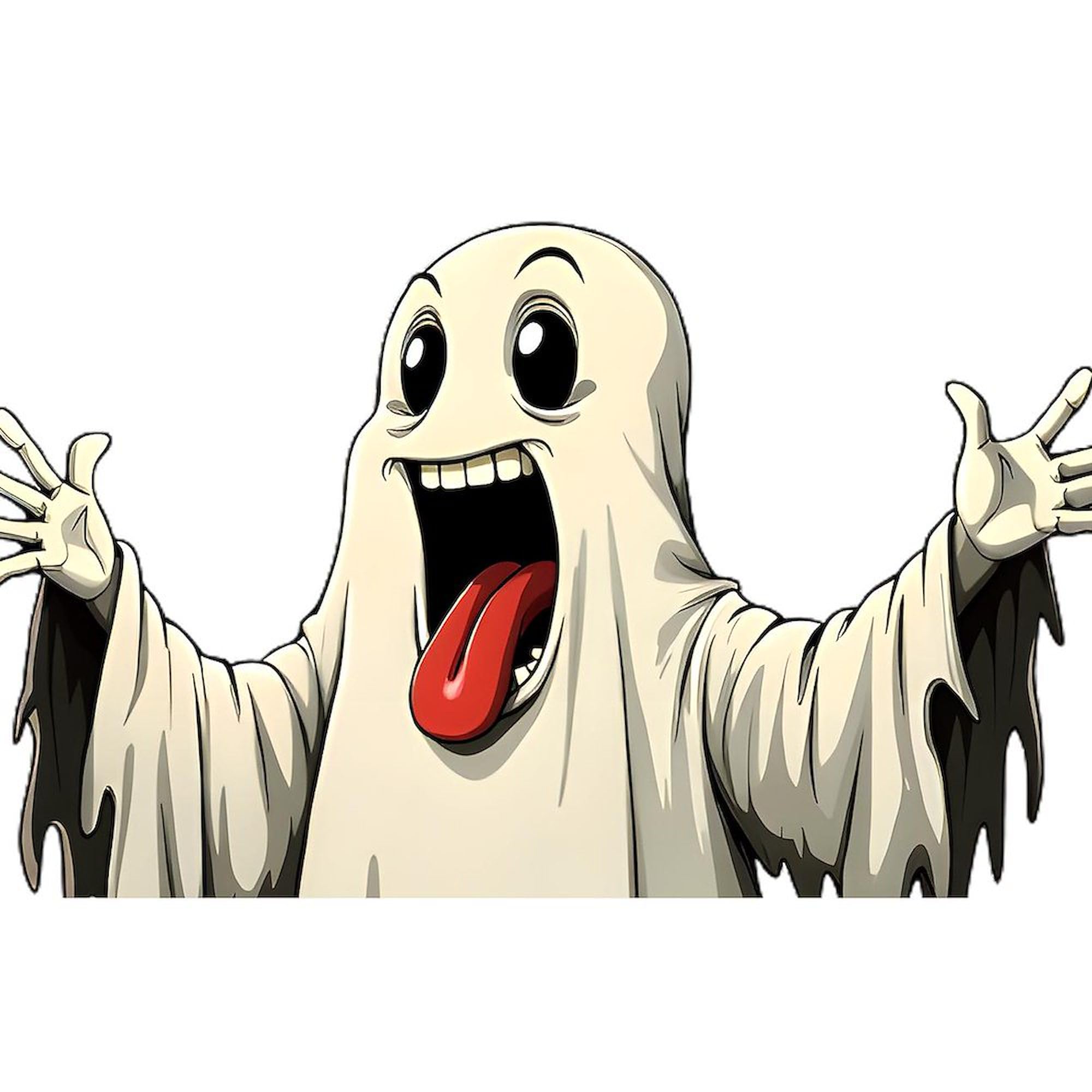 CafePress Ghost With A Funny Face 4