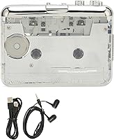 Vista 7 de Reproductor de cassette, cinta de casete a reproductor de MP3, convertidor de cintas a formato digital a través de USB con conector de 0.138 in