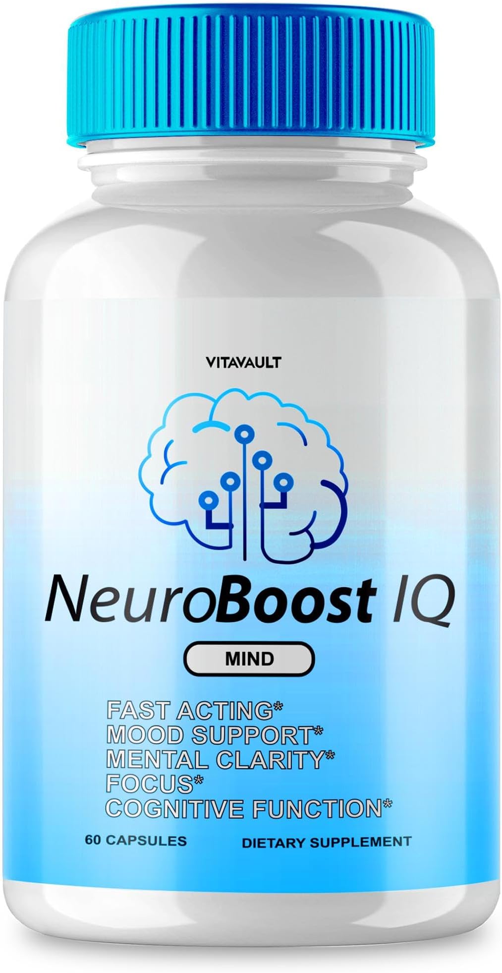 (1 Pack) NeuroBoost IQ Capsules: Enhance Your Memory and Brain Health with Our Neuro Tech IQ Supplement