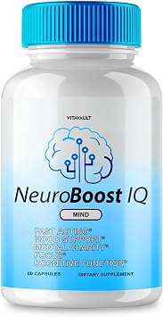 1 Pack NeuroBoost IQ Capsules Enhance Your Memory and Brain Health with Our Neuro Tech IQ Supplement