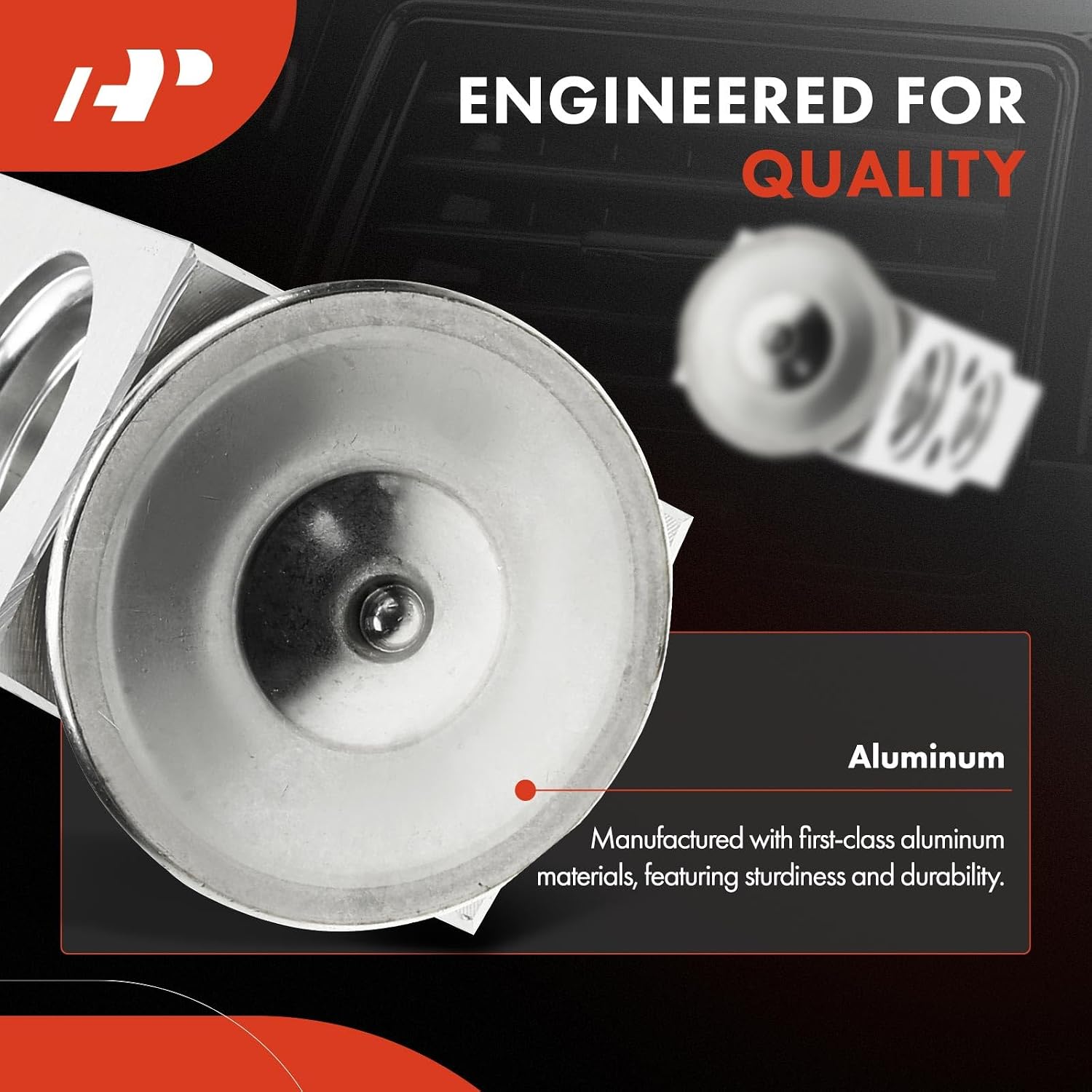 A-Premium AC Expansion Valve Compatible with Mitsubishi Outlander 2003-2006, Lancer 2002-2007, with Adapter Required