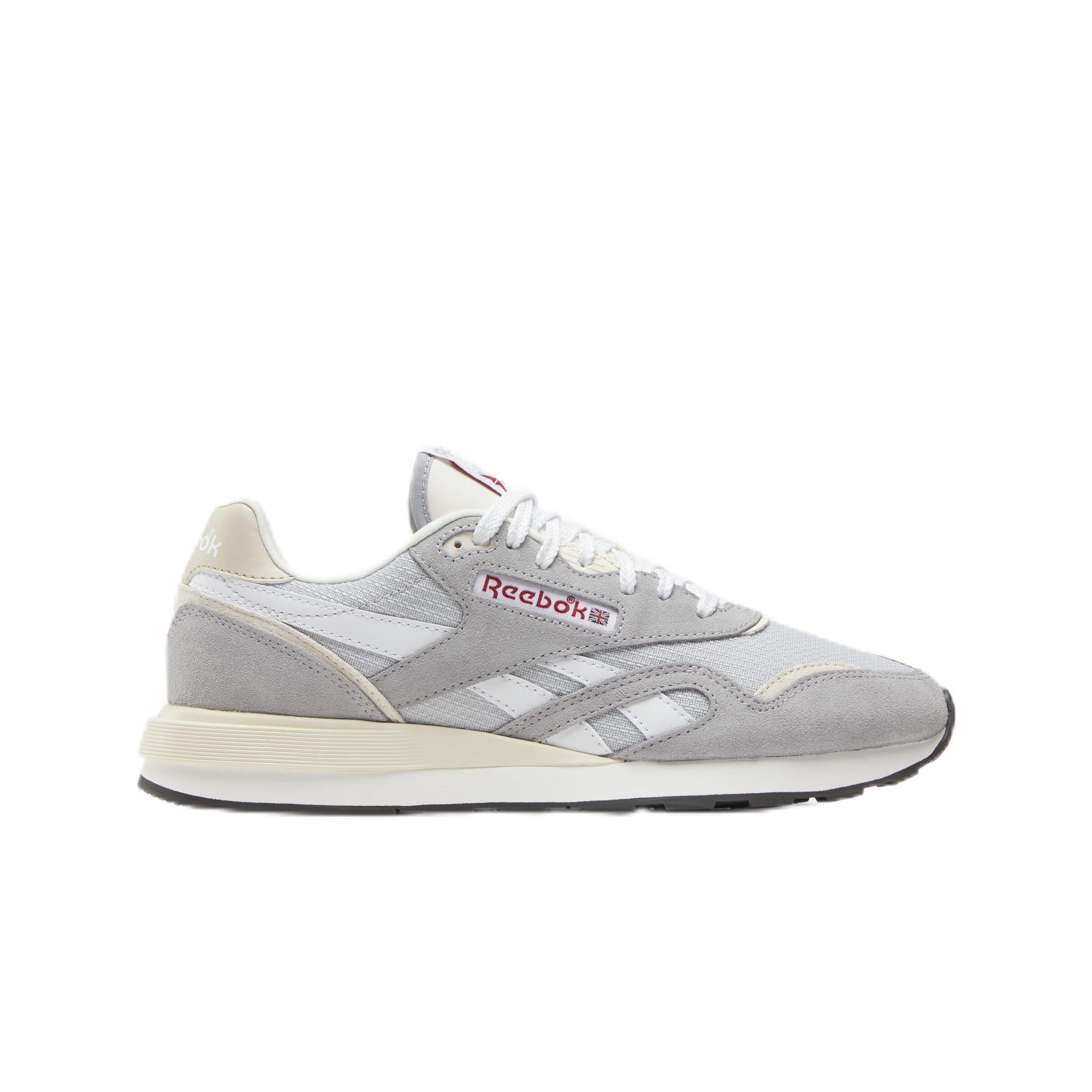 Reebok Unisex Classic Nylon 89 Trainers, Grey 1/Grey 2/Chalk, 44.5 EU, 10.5 UK