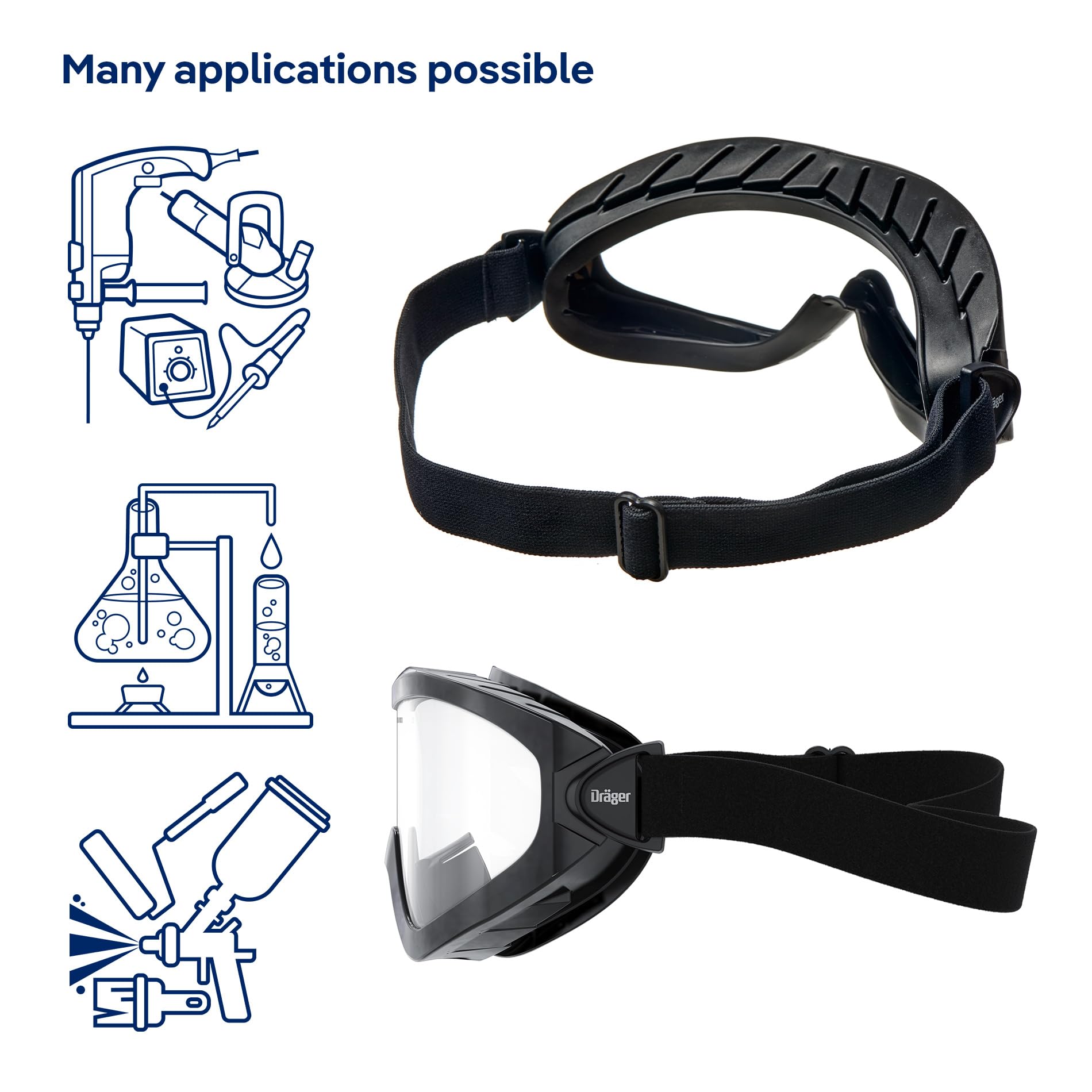 Dräger X-pect 4200 Safety Goggles - Image 4