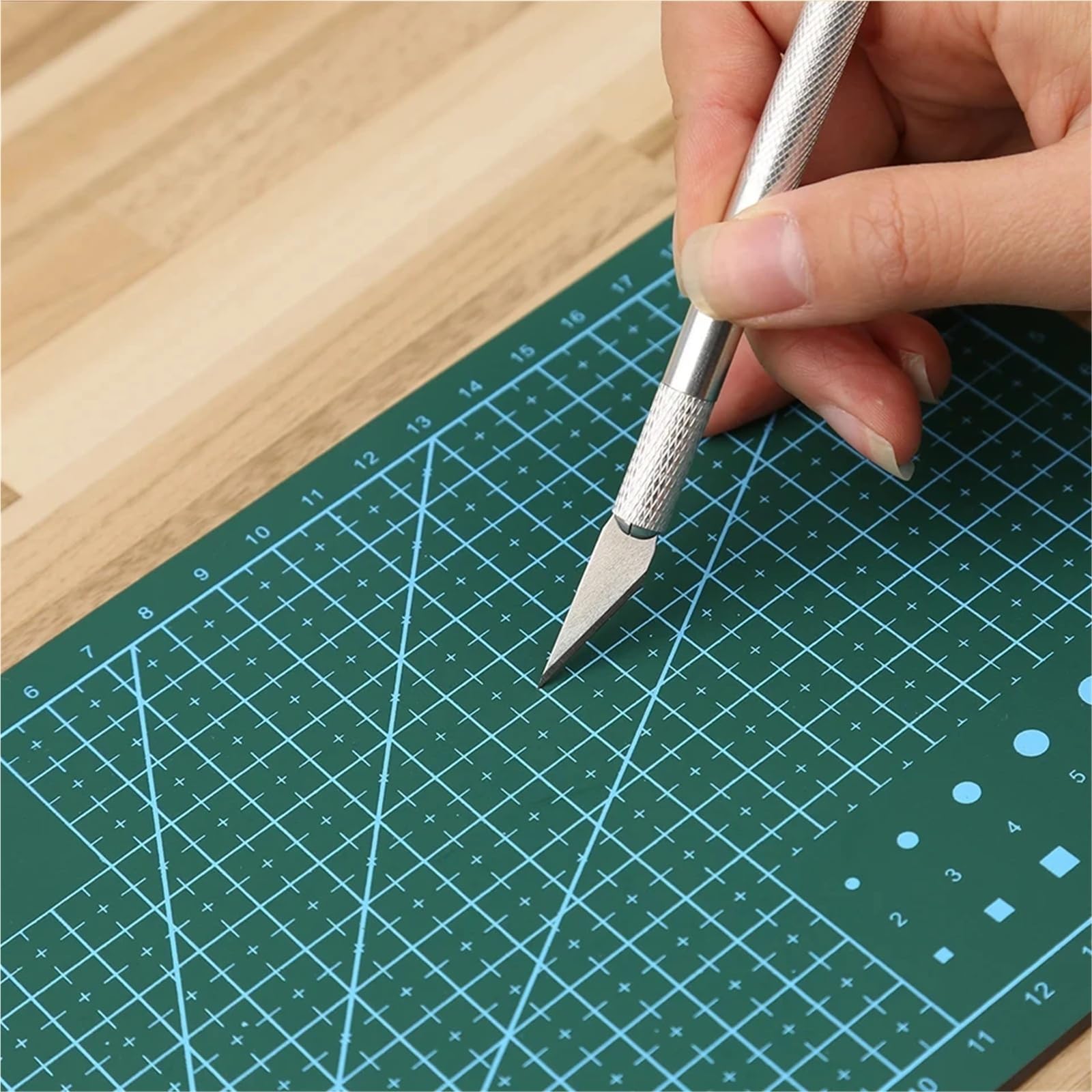 Schneidematte A2 PVC Schneidematte Werkbank Patchwork Cut Pad Nähen Handbuch DIY Messer Gravur Leder Bord Seite Unterlage Büro