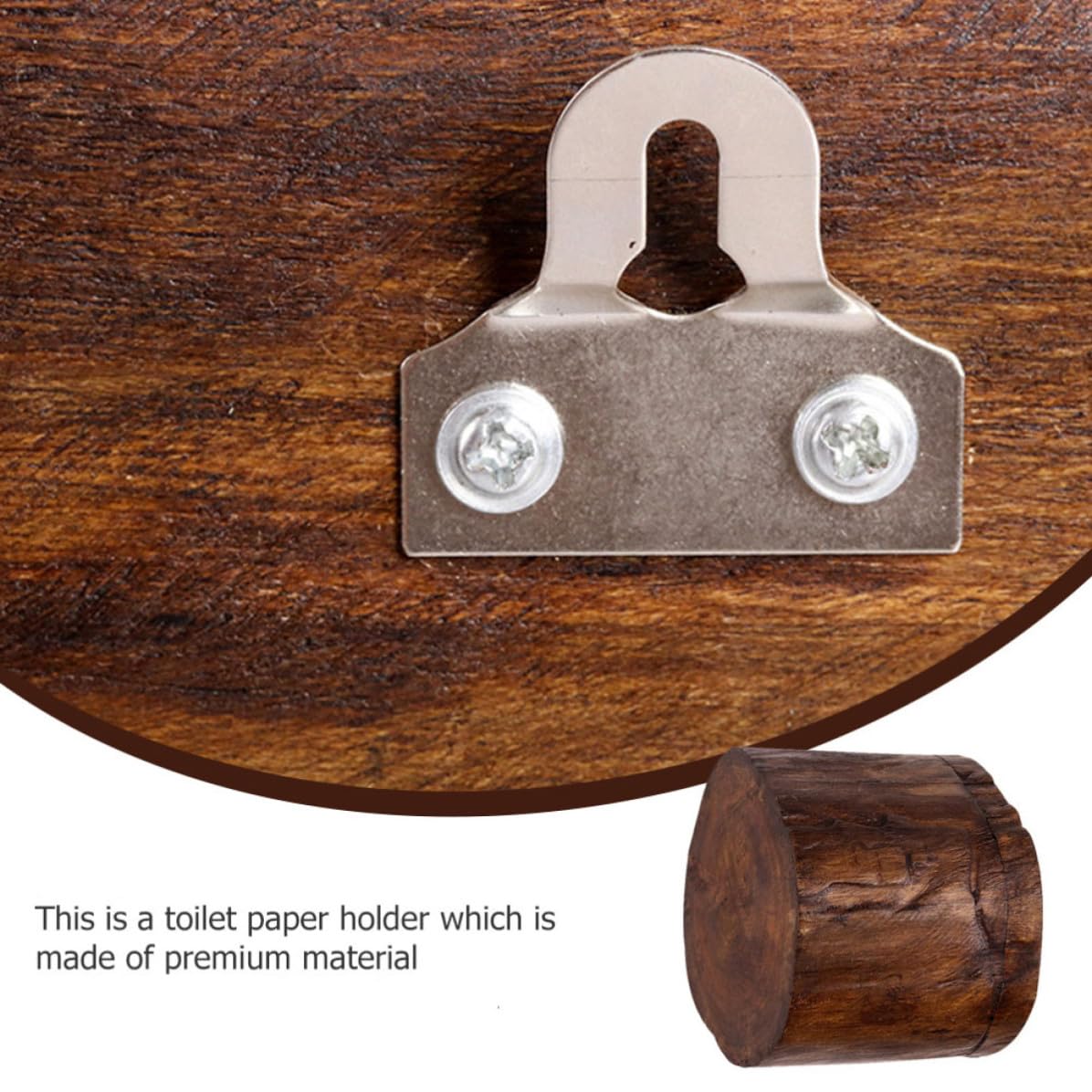 Baumförmige Taschentuchbox für Toilette und Bad | Feuchttücher Kasten Toilette, Dekorativer Halter, Einfache Form, Glatt Verarbeitet, Korrosions und Rostbeständig