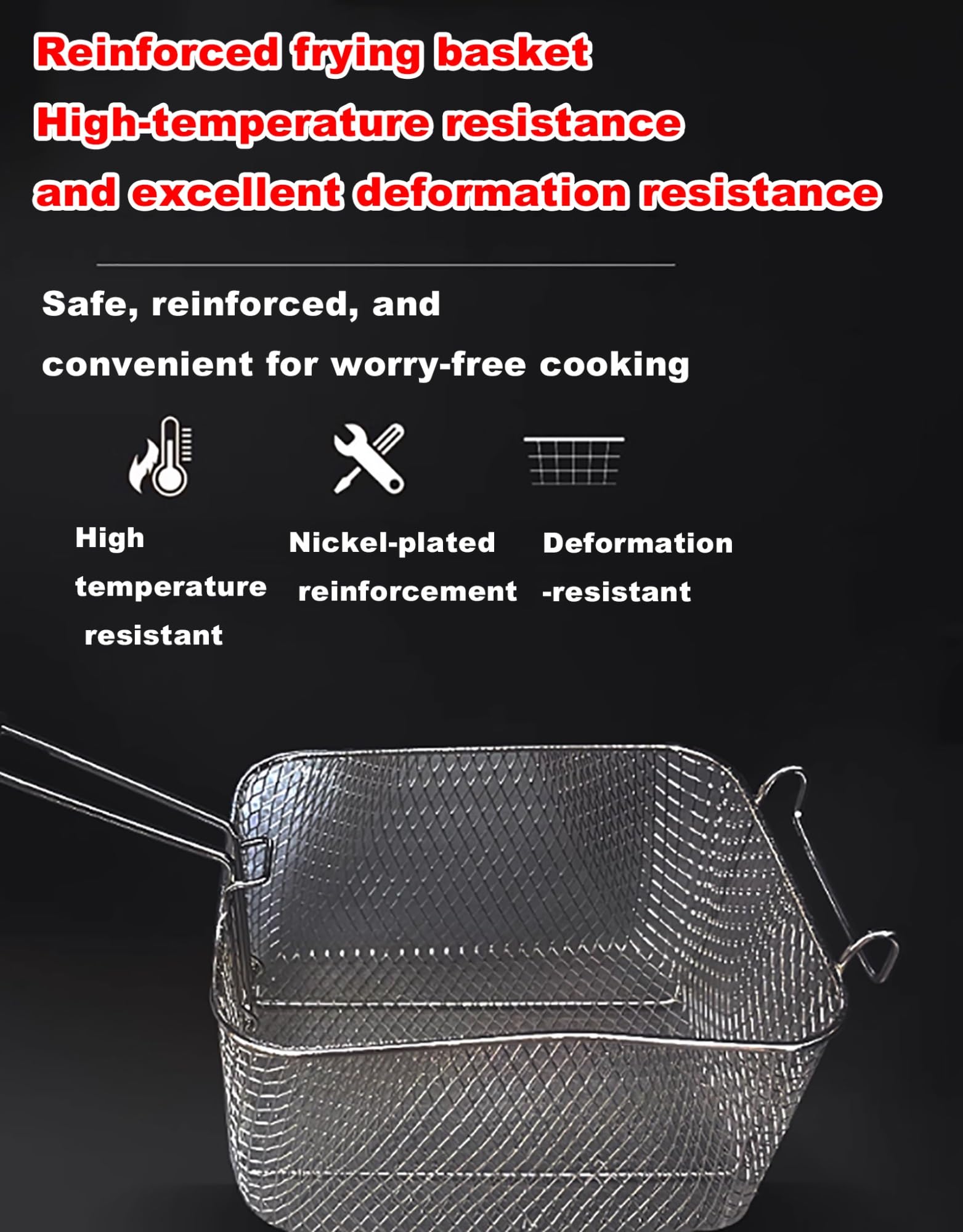 Friggitrice con controllo della temperatura e temporizzazione, friggitrice a olio a vasca singola/doppia in acciaio inossidabile 306 da 10 litri con cestello, friggitrice elettrica da banco da(B)