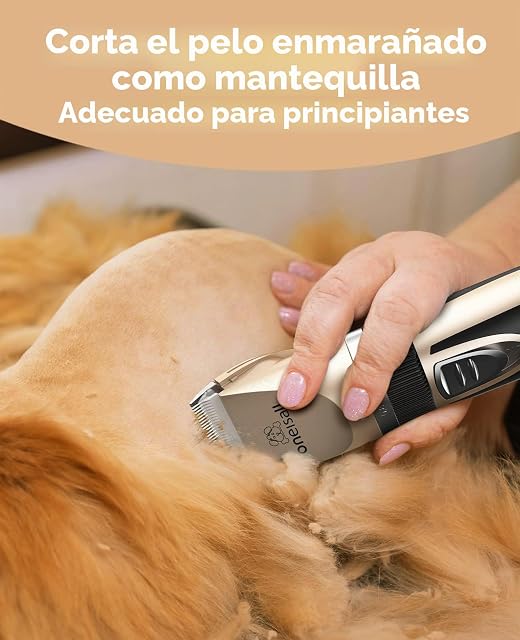 Foto 3 de 7 de oneisall maquina de cortar pelo para gatos silenciosa