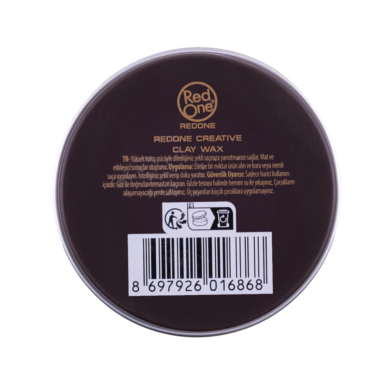 Redone Creative Clay Wax 100ml | Strong Hold & Matte Finish | Texturizing Hair Clay for Men & Women | Non-Greasy Natural Look | Professional Barber Styling | for All Hair Types