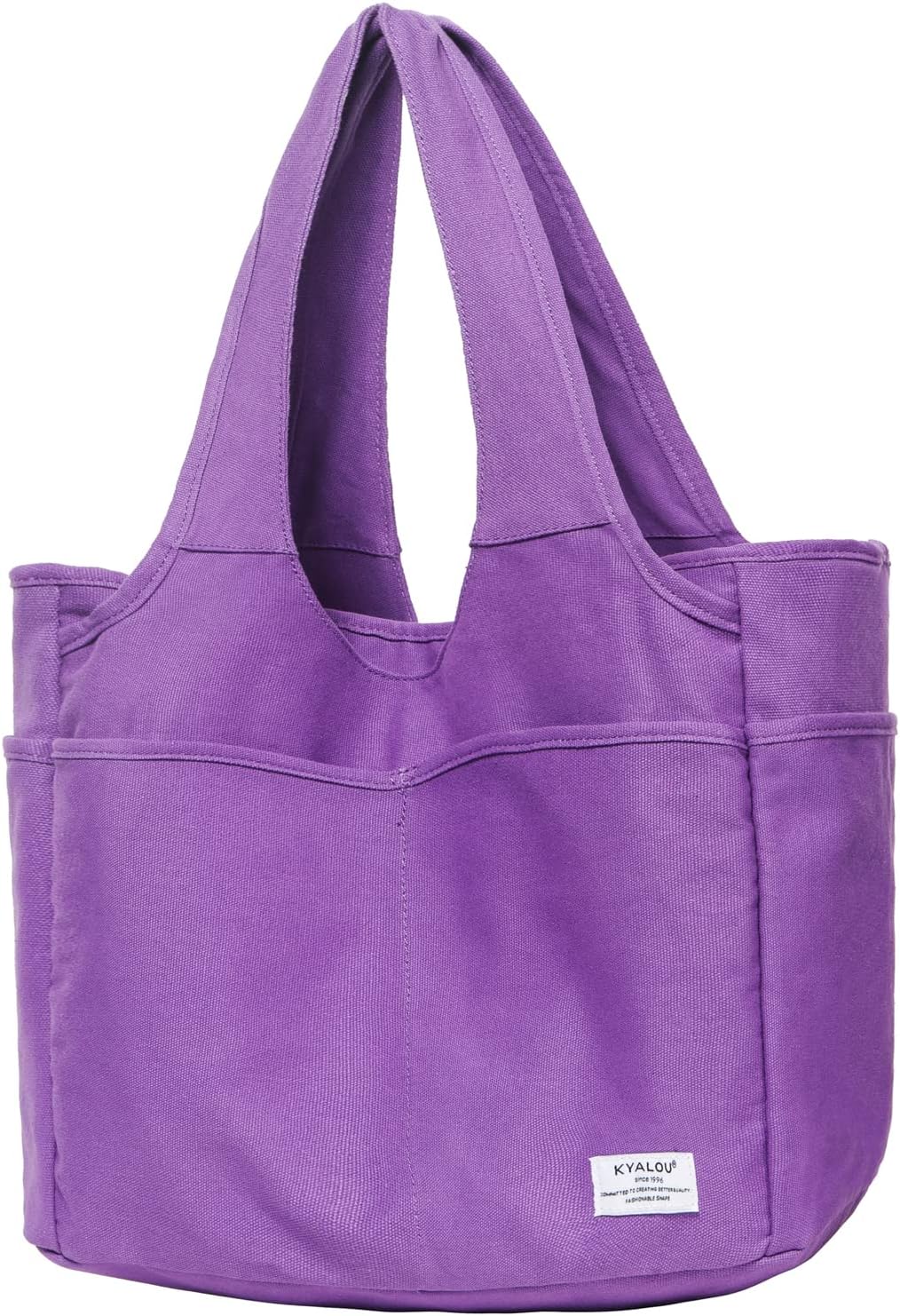 KYALOU Utility Large Tote Bag, Women Casual Shoulder Bags for Work Gym Beach Travel Shopping Grocery College | Utility, Casual, for Work, Gym, Beach, Travel