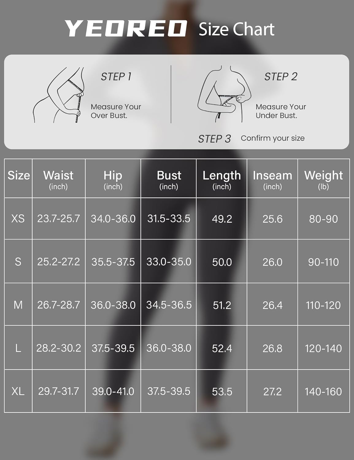 YEOREO Women Long Sleeve Workout Jumpsuit Zip Up Romper Bottom Pants Bodysuit Bodycon Sexy One Piece - Image 6