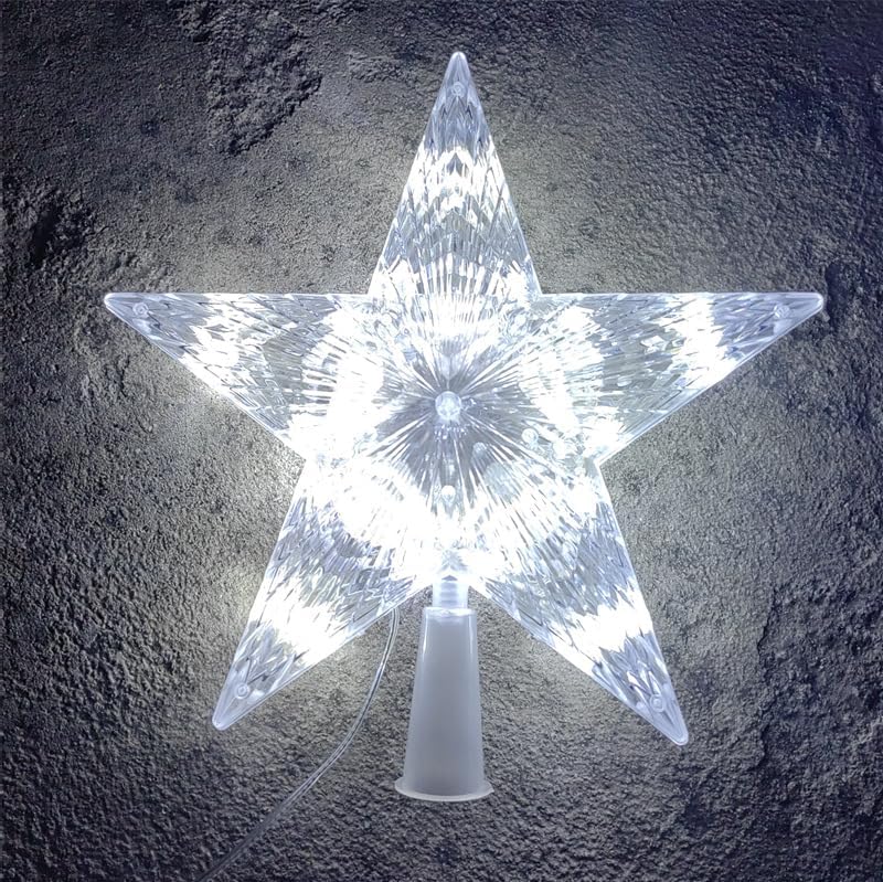 Sunshine smile Christbaumspitze Stern,Weihnachtsbaumspitze...