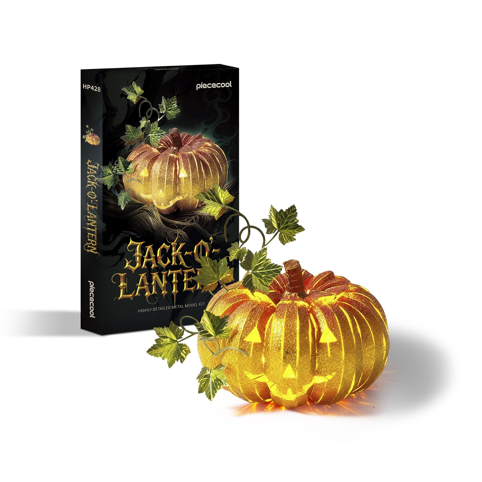 Amazon.com: Piececool 3D Metal Puzzles for Adults Jack-O'-Lantern