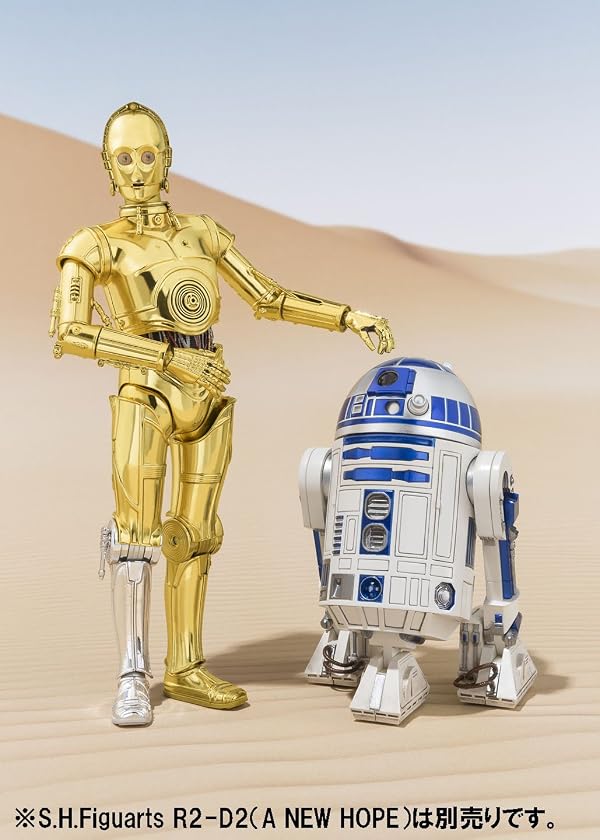 S. H. Figuarts Star Wars C-3PO(A NEW HOPE) about 155 mm ABS & PVC painted action figure by TAMASHII NATIONS - Image 6