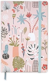 Caderneta 13x20 Jardim - Pontilhada - Guio Art - Bullet Journal