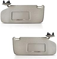 Vista 7 de Visera parasol 2M PLASTIC para Chevy Blazer S10 1995-2005, para conductor y pasajero, calidad OE (negro)