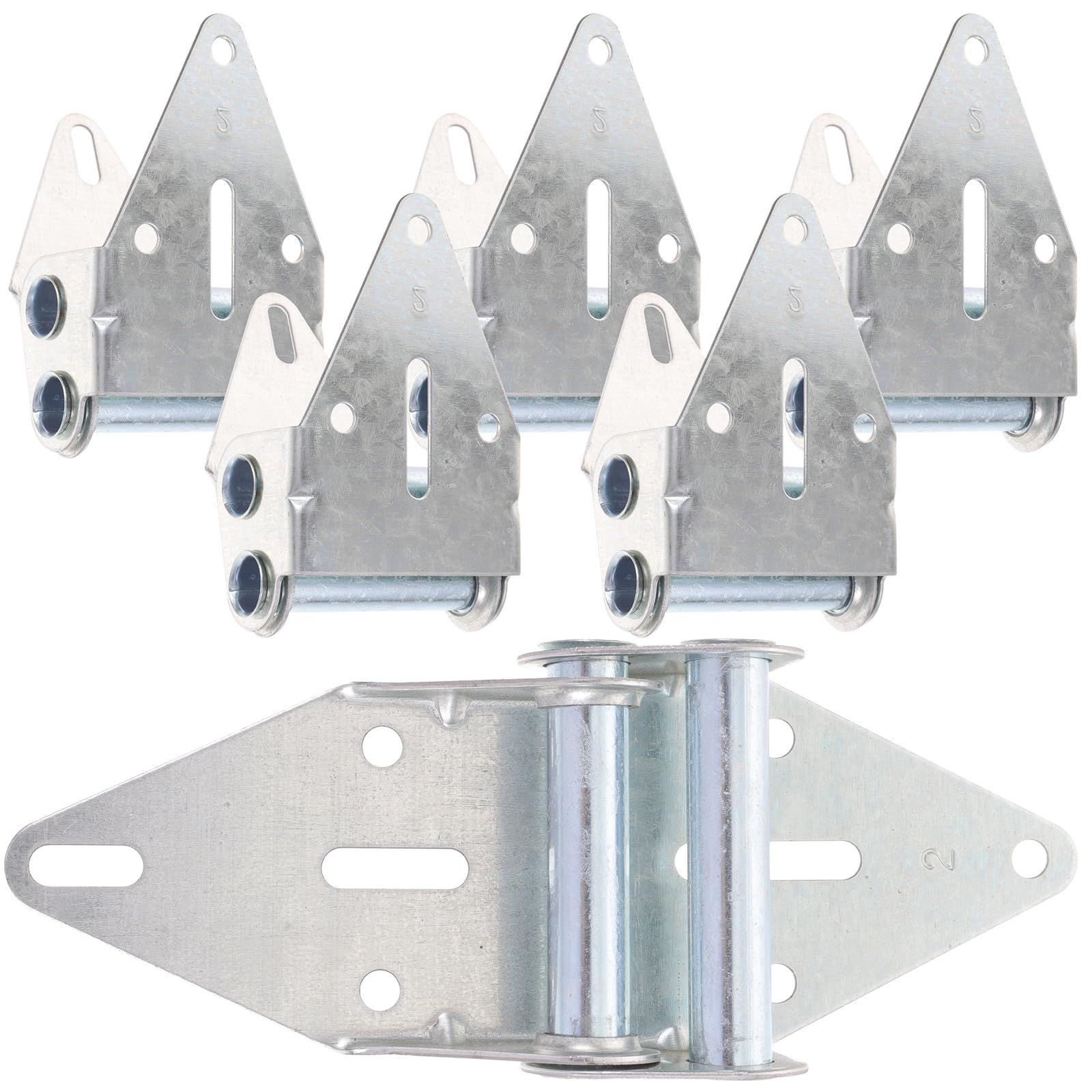 Charnières en fer pour porte de garage : lot de 6 pièces pour rénover votre atelier