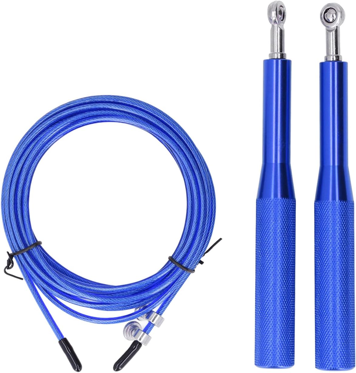 Skipping Rope Professional Adjustable Speed Jump Rope for Workout Training Indoor Outdoor Exercise Aluminum Alloy Handles 3 Meters Length