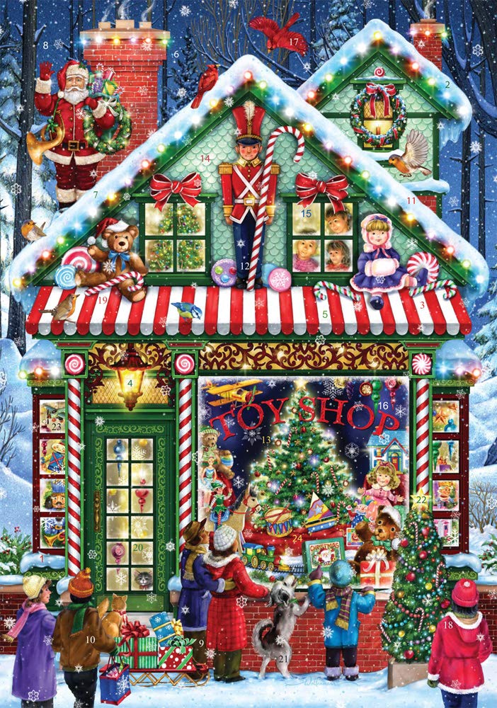 Toy Shop Calendario de Adviento (cuenta regresiva para Navidad)