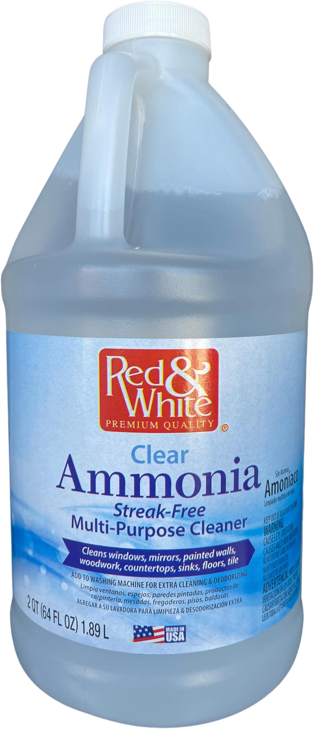Clear Ammonia Multipurpose Cleaner - 64 Ounce