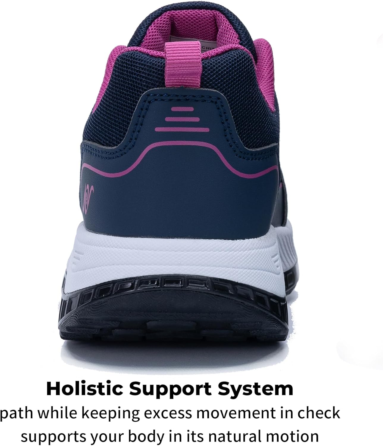 RomenSi Womens Wide Walking Shoes for Plantar Fasciitis Arch Support Orthotic Tennis Sneakers Comfortable Athletic Shoes for Outdoor All Day US 6.5-11 - Image 5