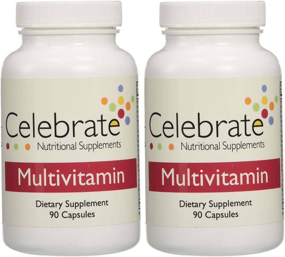 Celebrate Multivitamin Capsules 90 Count (2 Pack)