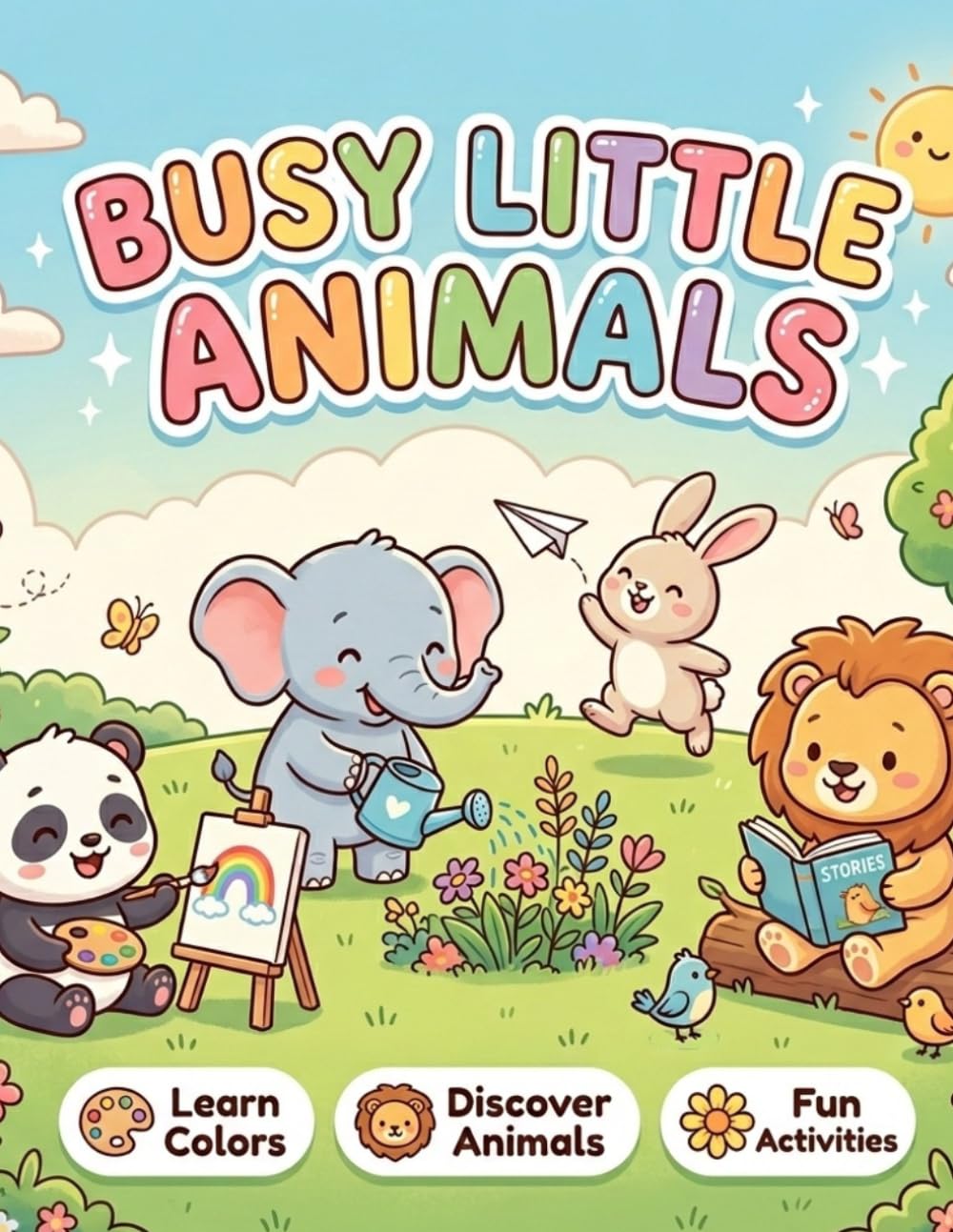Busy Little Animals: Learn Colors || Discover Animals || Fun Activities