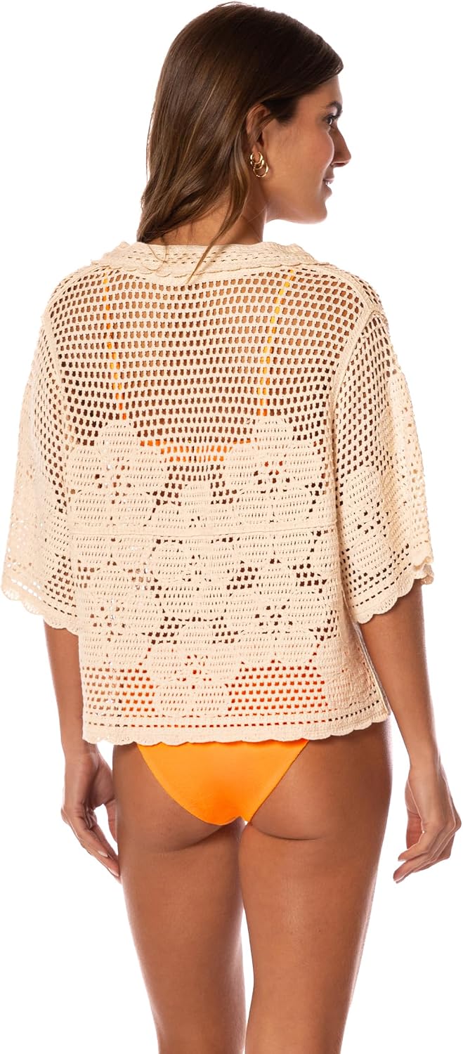Maaji Women's Macrame Meadow 2 Ways Shirt