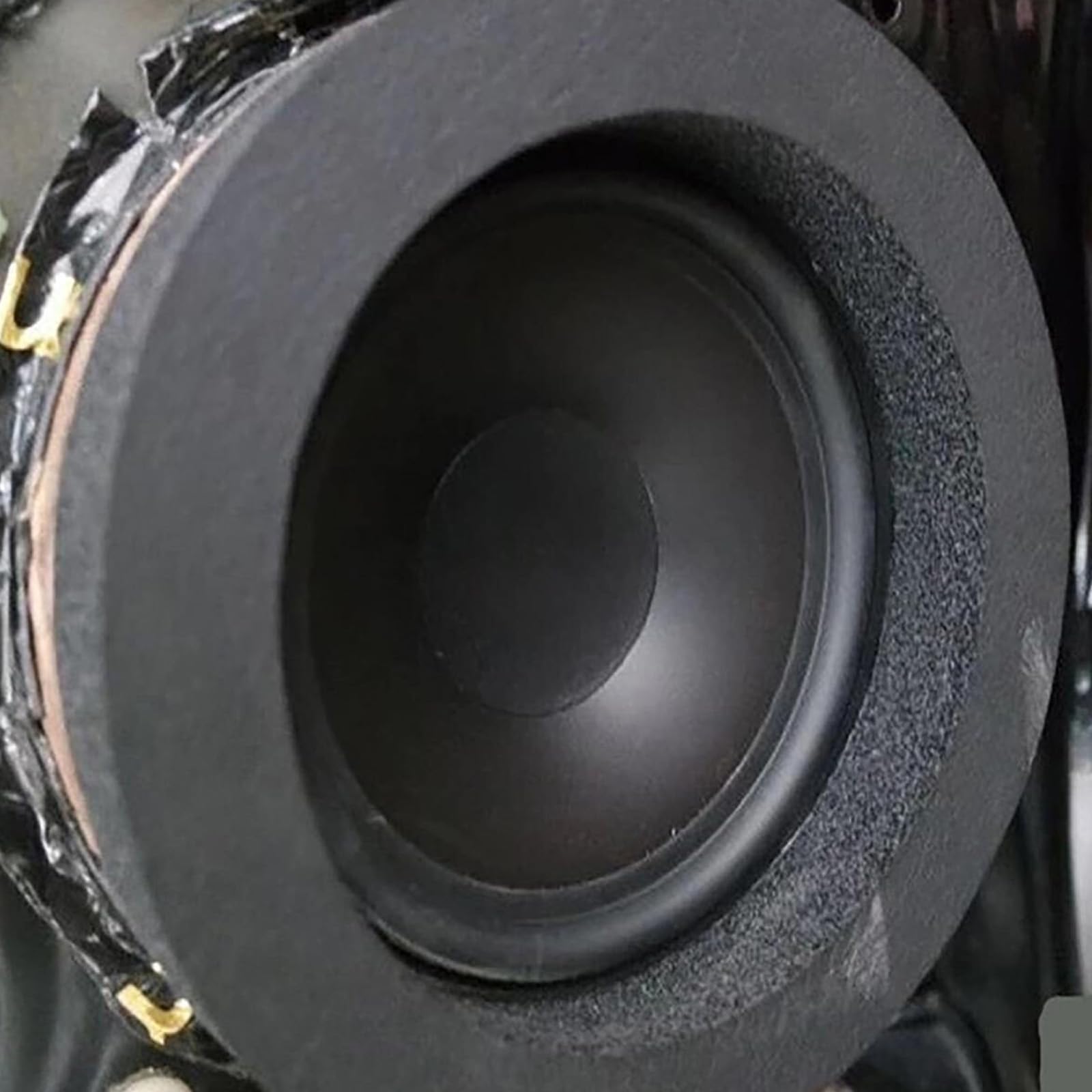 Anelli per altoparlanti per portiera auto, 16,5 cm, per appassionati di musica, modificatori di lunga durata, 4 pezzi