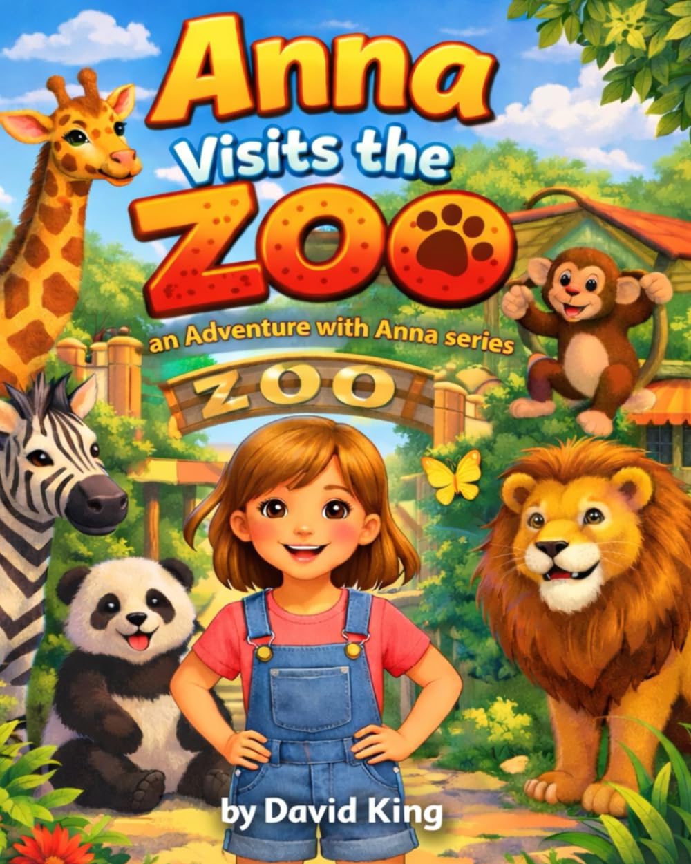 Anna Visits the Zoo: An Adventures of Anna Adventure Book Series