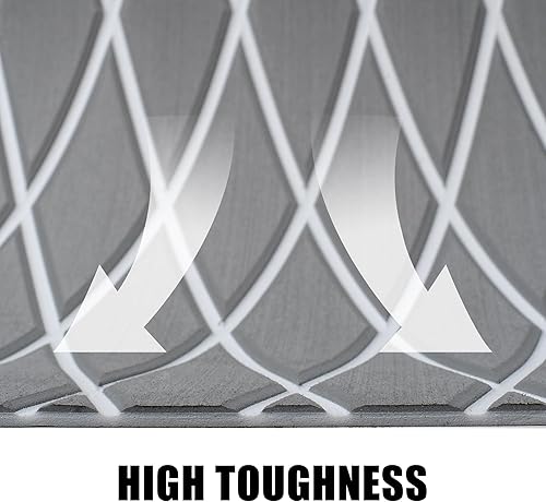 Miniatura 22 de Fullfire Suelo de lancha – Cubierta de espuma EVA para lanchas – Alfombra marina autoadhesiva para lanchas de motor, yate, kayak, RV