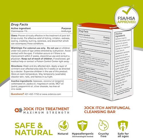 Miniatura 7 de terrasil Jock Tratamiento Max, 6 x más rápido que marcas principales, el Dr. Recomendado, 100% garantizada, all-natural, Soothing, antifúngico Crema