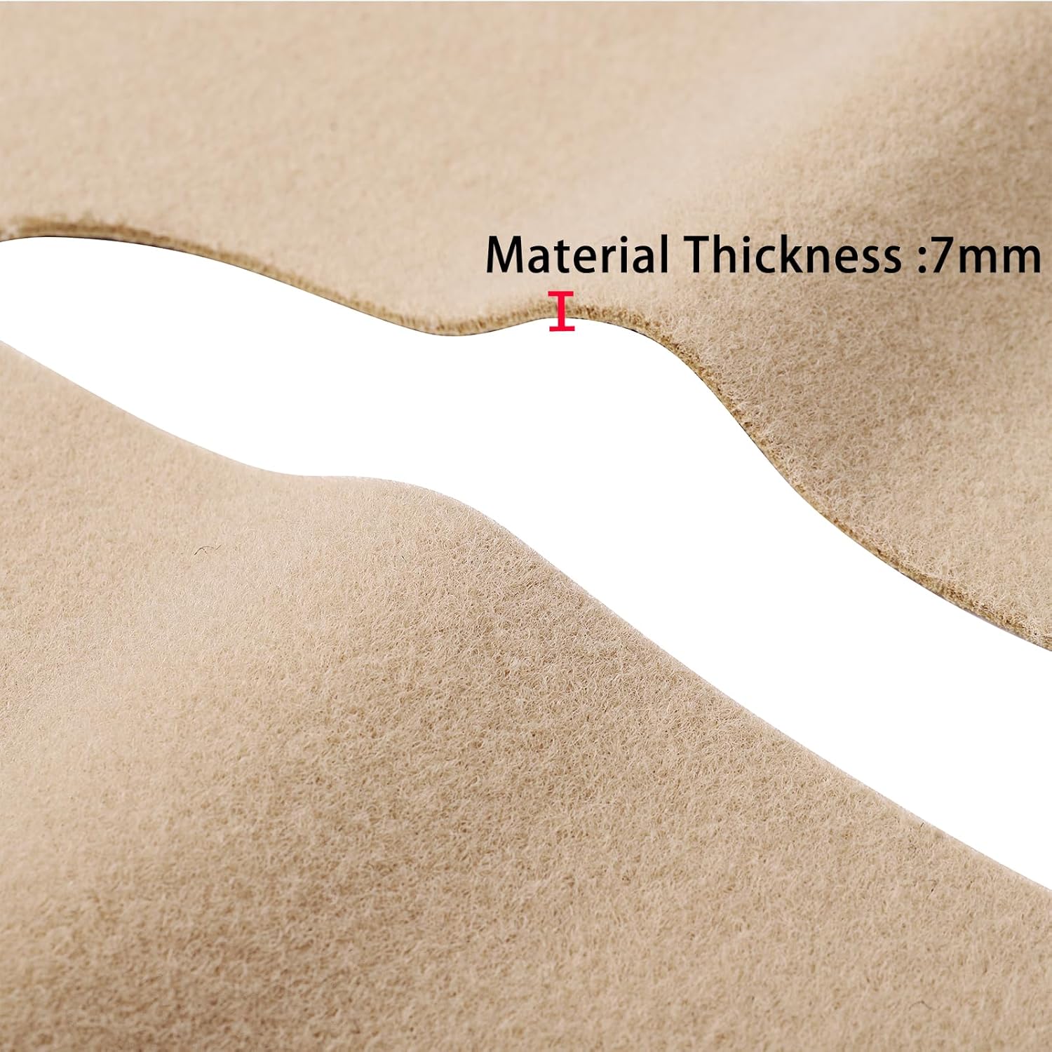 Dash Cover Mat Custom Fit for 2004-2006 Lexus RX330,2007-2009 RX350, 2006-2008 RX400h, Dashboard Cover Pad Carpet Protector with Cutout for Speaker (Beige)