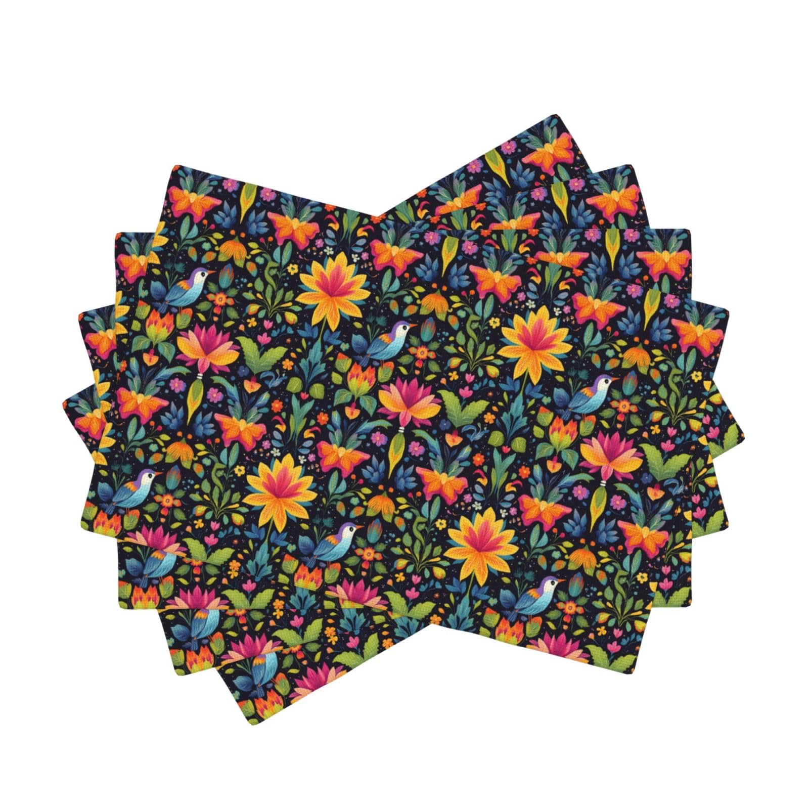 Set de table lavable pour décoration de fête et repas de famille