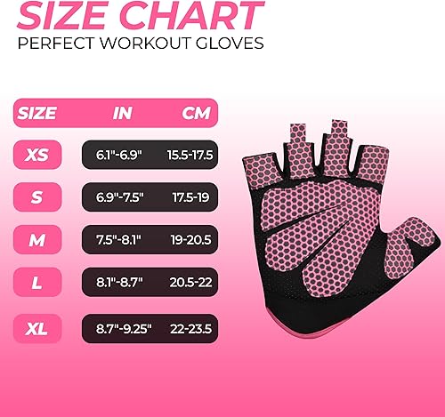 Miniatura 6 de FIGHTSENSE Guantes de levantamiento de pesas con protección completa de la palma de la mano, guantes de entrenamiento para hombres y mujeres,