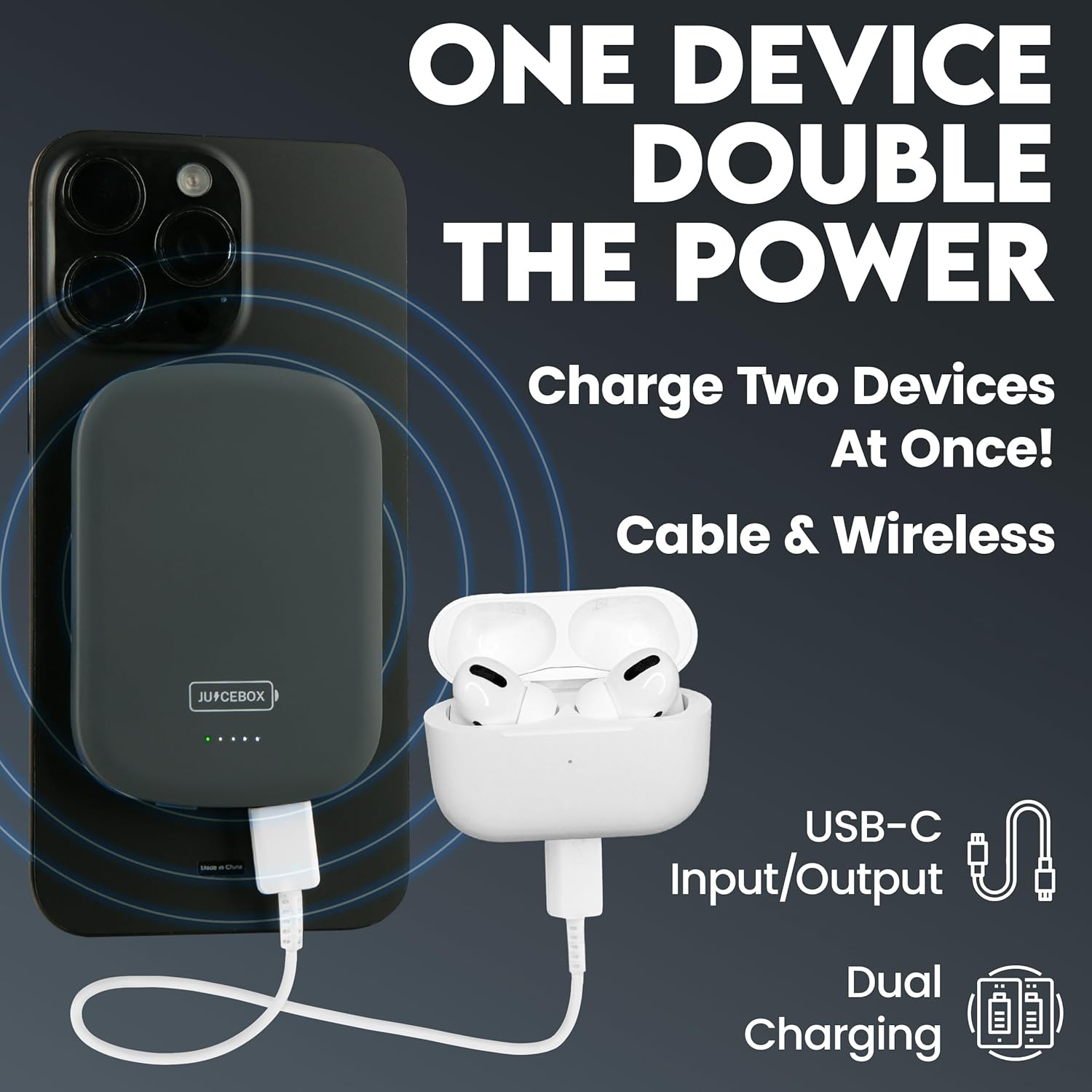 Juicebox for MagSafe Portable Charger 5000mAh – USB-C Wireless Magnetic Power Bank for iPhone 12/13/14/15/16 Pro/Max, Google Pixel, and Samsung Galaxy, Battery Pack - Image 5