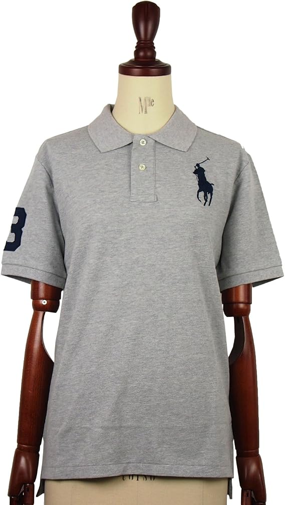 Ralph Lauren 323-670257, 323-670257006 Big Pony Polo Shirt - Casual grey grey marl